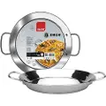 Ibili Premier Rustfritt Stål Paellapanne 28 Cm