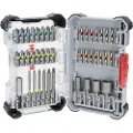 Bosch Accesorios Extra Hard skrutrekkerbits blandingssett og pipenøkkelsett PH, PZ, T, SL, H, og Universalholder hurtigkobling og magnetisk universalholder, 43 deler
