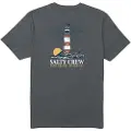 Salty Crew High Beam Classic Kortarmet T-skjorte