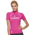 Cressi Spa 2024 Rashguard Med Korte Ermer Til Dame