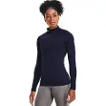 Under Armour Coldgear Authentics Mockneck Langarmet T-skjorte
