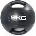 Olive Dual Grip Medisinball 9kg