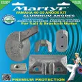 Martyr Anodes Aluminium Yamaha 40-50hp Anode Kit