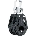 Harken Dobbel Svivelkarbonblokkhjul 29 Mm