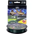 L&k Fine 8 150 M Flettet Fiskesnøre