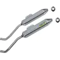 Arrow Thunder Aluminium/stainless Steel Pair Xt 660 R/x 04-16 Ikke-godkjent Lyddemper