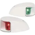 Hella Marine Naviled 2nm 112.5° Rød Og Grønn Dekkmontert Led-navigasjonslys 8-28v