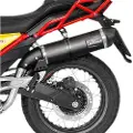 Leovince One Evo Moto Guzzi 14348eb Ikke-homologert Slip-on Lyddemper