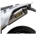 Arrow Race-tech Titanium With Carbon End Cap Husqvarna 701 Enduro/supermoto ´17-23 Ikke-godkjent Lyddemper