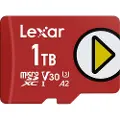 Lexar Microsdxc Play Uhs-i 1tb V30 Minnekort