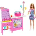 Barbie Mysteries Treats & Games Sukkerspinnstativ Lekesett med dukke