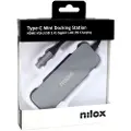 Nilox Usb C Til Hdmi/vga/rj45 Dokkingstasjon