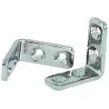 PLASTIMO Rustfritt Stål Vinkelstøtte 2 Enheter