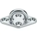 Harken Rustfritt Seel Stor Diamantplateøye-støtte 98 Mm