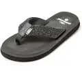 Brasileras Puff Marbled Flip-flops