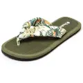 Brasileras Hibiscus Nudo Flip-flops
