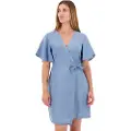 Pepe Jeans for woman. PL953345 Fanny dress blue (XS), Casual, Short sleeve, Lyocell, Sustainable