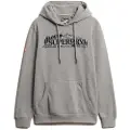 Superdry for man. M2014379A Outdoor Scene Relaxed Hood grey (XXL), Casual, Sustainable, Recycled Cotton