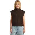 G-Star for woman. D27728-D770-A926 Cable Full Zip Vest brown (S), Casual, Wool