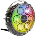 Bluefin Led Piranha P6 Nitro Overflatemontert 12/lys 24v