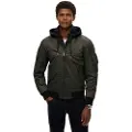 Superdry for man. M5012080A Military hooded jacket MA1 black (XXL), Casual, Green, Polyester