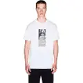 Armani Exchange for man. XM001408AF10358U0009 Off white T-shirt (XXL), Casual, Cotton, Short sleeve