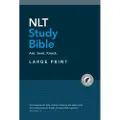 Tyndale House Publishers NLT Study Bible Large Print (Red Letter, Hardcover, Indexed)