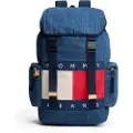 Tommy Hilfiger for man. AM0AM13812 Archive backpack blue (OSFA), Casual, Cotton