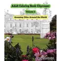 Createspace Independent Publishing Platform Adult Coloring Book Cityscapes Volume 3