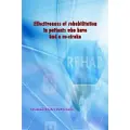 Taemeer Publications Effectiveness of rehabilitation in patients who have had a re-stroke (Editionfirst)