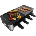 Cecotec Cheese&grill 16000 Inox Mixgrill Med Elektrisk Raclette-grillplate