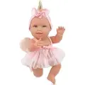 Berjuan Andrea Unicorn Pink Sine Barns Babydukke 38 Cm
