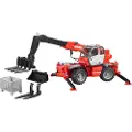 BRUDER Manitou Telescopic forklift MRT 2150 with accessories