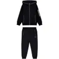 EA7 for boy. 7B000178_AF10368 Visibility cotton blend tracksuit black (8Años= 130cm), Casual, Sport, Multisport, Long sleeve, children's fas