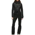 Superdry for woman. WS110184A Luxe Ski Suit black (S), Sport, Polyamide, Snow