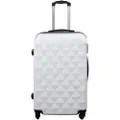 Borg Living Tilbud koffert - Hardcase - Str. Medium - Diamant hvit - Smart resekoffert