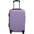 Borg Living Kabinkoffert - Hardcase lettvekt koffert - Str. liten - Diamant lilla