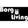 Borg Living Pyntepute - 45x45 cm - 2-sidig - Mørkeblå og lyseblå - Sofapute
