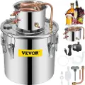 Vevor Moonshine Still Distillery Kit 9.6G essensiell oljedestilleringssett m/ vannpumpe