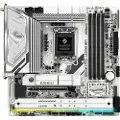 Asrock B860M STEEL LEGEND WIFI - Hovedkort - micro ATX - LGA1851-sokkel - B860 Chipset - USB4, USB-C 3.2 Gen2, USB 3.2 Gen 2, USB 3.2 Gen 1 - 2.5 Gigabit LAN, Bluetooth, Wi-Fi 6E - innbygd grafikk (C