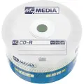 MyMedia - 50 x CD-R - 700 MB (80 min) 52x - matt sølvfarge - murstein