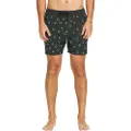 Volcom Lido Print Trunk 16 Boardshorts grå