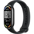 Xiaomi Smart Band 10 - Aktivitetssporer med stropp - TPU - håndleddstørrelse: 135-210 mm - display 1.72 - Bluetooth - 15.95 g - midnatts sort