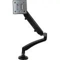 StarTech.com Desk Clamp Monitor Mount - Adjustable - Supports Monitors 12 to 34 - Full Motion Slim VESA Mount Monitor Arm - Desk & Grommet Clamp -Black (ARMSLIM) - Monteringssett - justerbar arm - fo
