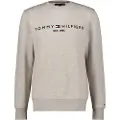 Tommy Hilfiger for man. MW0MW11596 Flex sweatshirt with grey logo (M), Casual, Cotton