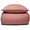 In Style Dobbelt sengetøy 200x220 cm - Ensfarget rosa sengetøy - Microfiber sengetøy - sengetøy