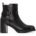 Xti for woman. 14430001-NEGRO Ankle boots 144300 black (36), 5 to 8 cm, Zip, Casual