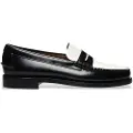 Sebago for man. 7000300 Classic Leather Moccasins black (42), Flat, None, Casual, Party