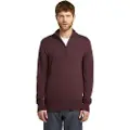 G-Star for man. D27710-B692-671 Premium Core Half Zip Sweater maroon (XS), Casual, Wool, Long sleeve