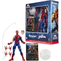 Hasbro Magic The Gathering Marvel-legender Kampskadet Spider-man-figur Med Eksklusivt Foliekort Engelsk 15 Cm
